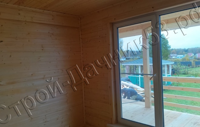 4 Каркасный дом Д-4, 9х8м, 75 М²,  Калужская область, Малоярославецкий район, КП Велиборы (6)